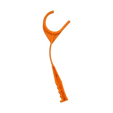 Allen Company EZ Aim Handheld Clay Target Thrower, Right & Left-Handed Use, Orange
