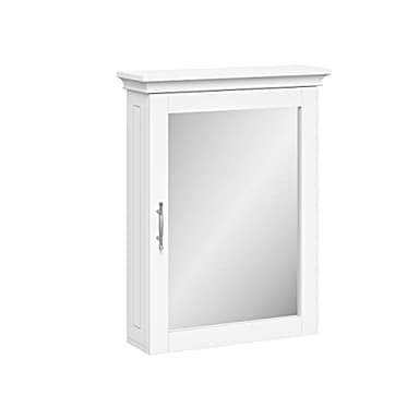 RiverRidge Somerset Wall Cabinet with Mirror Medicine Cabinet with Soft-Close Hinges & Adjustable Shelf Bathroom Mirror with Storage Shelves