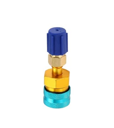 Mtsooning R1234yf Adapter Kit, R1234yf to R134a Quick Coupler, Low Side Connector Conversion Set for Car Air Conditioning Refrigerant HVAC Recharge