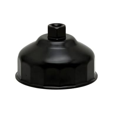 Oil Filter Wrench Cap Removal Tool 86.4mm 16 Flutes for BMW with 86mm Cartridge Style Filter Housing Caps, Oil Filter Housing Cap Removal Tool to Change Oil, Oil Filter Socket Wrench Kit for BMW