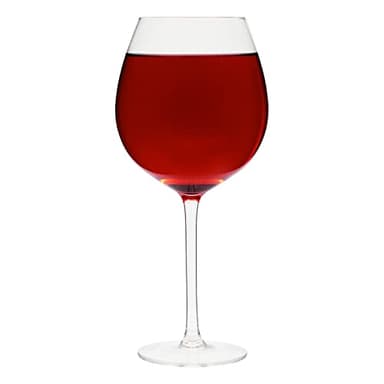 Juvale 25oz Oversized Giant Wine Glass with Stem - Extra Large Full Bottle Wine Glasses for Champagne, Funny Novelty Gift, Birthday (750ml)