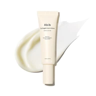 Abib Non-animal Collagen Eye Cream Jericho Rose Tube for Dark Circles and Puffiness, Under Eye Fine Lines