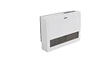 Rinnai EX22DTWN Direct Vent Wall Furnace, Indoor Natural Gas Heater, Energy Efficient Space Heater, 21,500 BTU, White