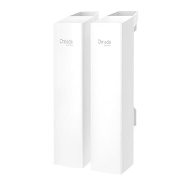 TP-Link Omada Point to Point Wireless Bridge Outdoor - 5GHz, 867Mbps, PtP&PtMP, 5km Range, 3 Gigabit Ports, PoE or DC Powered, IP65 Weatherproof, Preconfigured, Plug&Play(EAP215-Bridge KIT)