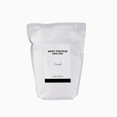 Minimalist Whey Protein Isolate 90, Ideal for Smoothies and Shakes, Packaged for Convenience in a Resealable Bag (2 Pound, Unflavored)