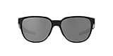 Oakley Men's OO9250 Actuator Rectangular Sunglasses, Matte Black/Prizm Black Polarized, 57 mm