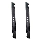 Apeixoto 21 inch Mower Mulching Blades Compatible with Troy Bilt TB280ES TB240 TB130 TB230 TB210 TB110 Blades for Cub Cadet MTD 21'' Deck Replace OE 942-0741A 742-0741 742-0741A 942-0741 2PCS