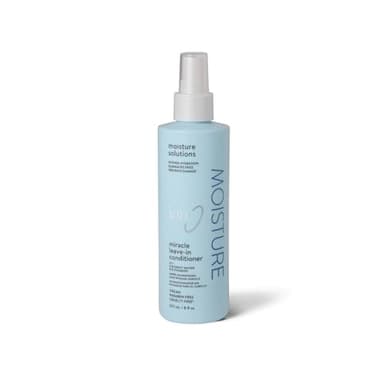 ion Miracle Leave In Conditioner, Vegan, Paraben Free, Adds Shine, Eliminates Frizz, Hydrating, 8 Oz