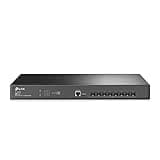 TP-Link TL-SX3008F | 8 Port 10G SFP+ Enterprise Level Switch | L2+ Smart Managed | Omada SDN Integrated | IPv6 | Static Routing | L2/L3/L4 QoS, IGMP & LAG | 5 Year Manufacturer Warranty