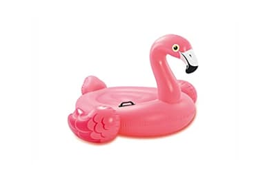 INTEX Pink Flamingo Inflatable Pool Float: Animal Pool Toy For Kids – 2 Heavy-Duty Handles – 88lb Weight Capacity – 70" x 53" – For Ages 3+