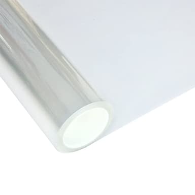 2MIL Clear Safety Window Film UV Blocking Security Window Glass Protection Sticker Self Adhesive Glass Film,17.5Inch x 6.5Feet