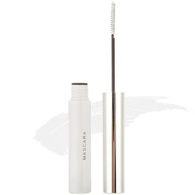 Waterproof Mascara for Eyes White Black Brown Purple Long-lasting colored Mascara Eye Makeup Fast-Dry (White, 0.17 Fl Oz)