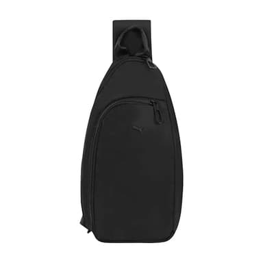 PUMA Myriad Sling, Sporty Hands-free Bag With Reversible Strap & Dual Compartments, Black, OS