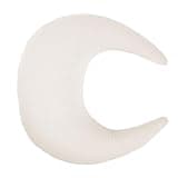 snuggle me Organic Nursing Pillow - Bottle & Breastfeeding Pillow with Organic Cotton Cover & Fiberfill, Machine Washable, Newborn Essentials Must Haves (Natural)