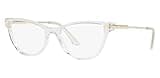 Versace VE3309-148 Eyeglass Frame CRYSTAL w/DEMO LENS 54mm