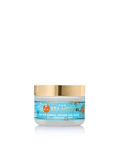 Curls Sea Moss Mineral Infused Slime Hair Jelly - Promotes Healthy Growth, Protects from Styling Damage, Delivers Shiny, Defined, Hydrated Hair - 8oz, 1 Count
