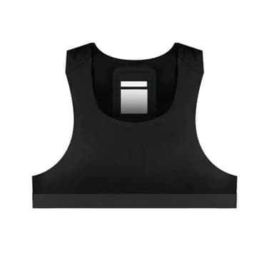QUELINGSPORT Vest with Pocket for Soccer GPS Tracker Sensor (only Vest) (L)