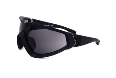 Moncler Sunglasses ML 0249 Wrapid 02A Matte Black/Smoke Lenses