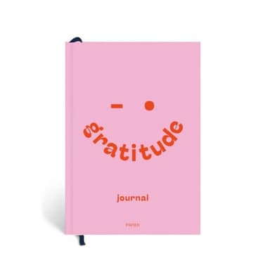 Papier Gratitude Attitude Journal - Pink Hardcover | Daily Prompts, Morning & Evening Manifestation & CheckIn | Undated Planner | For Affirmation, Reflection, Mindfulness & Meditation | Self Care Gift