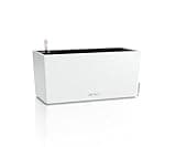 Lechuza - Balconera Colour 40 Planter, Balcony Box with Watering System, Water Level Indicator and Plant Insert, Matte Surface, 40 x 19 x 19 cm, 15479