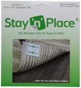 Stay N Place SNP-OD-4x4TABS 4 X 4 Rug Slip Resistant Tabs 4 Pack