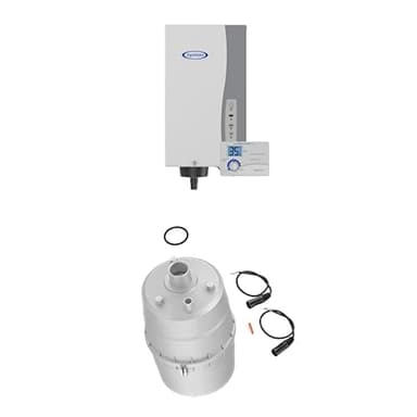 AprilAire 800 Large Capacity Whole-House Steam Humidifier for Homes up to 10,300 Sq. Ft. + AprilAire 5768 Steam Humidifier Maintenance Kit with Model 80 Steam Canister (1 Pack) Bundle