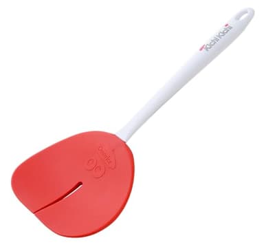 Arnest A-77380 Kichi Kichi Omelet Slotted Turner, Kitchen Spatula, Egg Flipper Spatula, Made in Japan, Dishwasher Safe