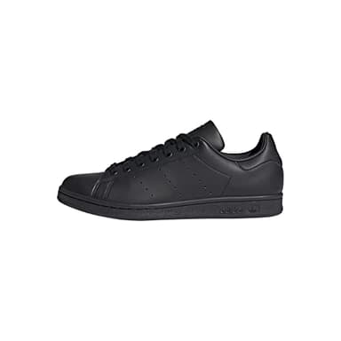 adidas Originals Men's Stan Smith (End Plastic Waste), Black/Black/White, 11.5