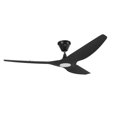 Big Ass Fans - Haiku Coastal - Marine/Coastal Grade Smart Outdoor Ceiling Fan with Remote Control, 2700K Dimmable LED, Universal Mount with 10" Extension Tube