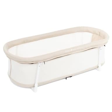 Baby Delight Snuggle Nest Bassinet, Portable Baby Bed, for Infants 0 – 5 Months, Organic Oat