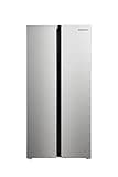 Hamilton Beach HBF2064 20.6 cu ft Counter Depth Full Size Refrigerator, Side Doors, Stainless