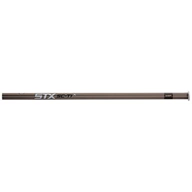 STX mens Sc-Ti Alloy Handle lacrosse shafts, Gunmetal, Attack Mid US