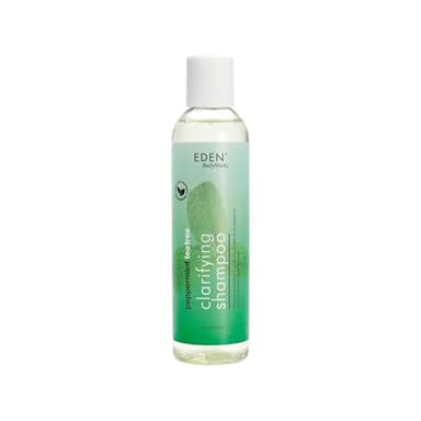 EDEN BodyWorks Peppermint Tea Tree Shampoo | Clarifying Shampoo for Curly Hair | Perfect for Build Up Cleansing | 8oz