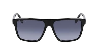 Lacoste Men's Sunglasses L6027S - Black with Gradient Blue Lens