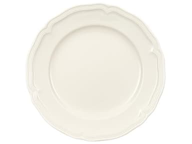 Villeroy & Boch Manoir Salad Plate, Premium Porcelain, Made in Germany, 8.25in, White