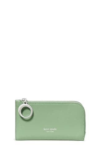 kate spade new york Halo Fine Grain Leather Small Slim Bifold Wallet