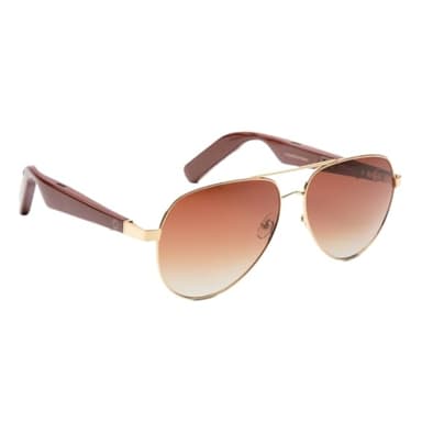 Lucyd Bluetooth UV Sunglasses for Men with Noise Canceling Mics - Compatible with Voice Assistant Siri & Alexa – Driving & Meeting – Jupiter XXL