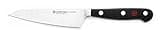 WÜSTHOF Classic 5" Utility Knife, Black, Stainless Steel