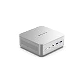MINISFORUM Elitemini AI370 Mini PC AMD Ryzen AI 9 HX 370(12C/24T) 32GB RAM 1TB SSD Desktop Computer, HDMI|USB4|DP Triple Output, 2xRJ45 Port, 4xUSB3.2, AMD Radeon 890M Graphics, Copilot Support AI PC