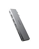 Anker USB C Hub for MacBook, 7-in-2 with 4K HDMI, Compatible with Thunderbolt 4, 1 Type C and 2 USB A Data Ports for MacBook Pro 13 Inch, MacBook Air M1 / M2, and More