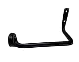 Colonial Scroll Toilet Tissue Paper Holder - Solid Wrought Iron Metal Rack Amish Blacksmith Handmade in USA