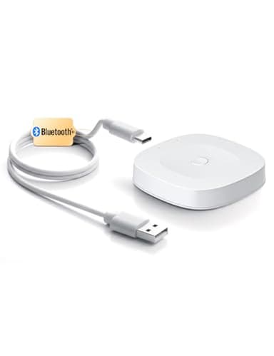 Add MOES FingerBot Tuya Bluetooth Hub Link FingerBot to Wi-Fi (Support 2.4GHz) Compatible with Alexa, Google Home, IFTTT and Timmer Control. One Gateway Can Connect Multiple FingerBots