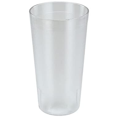 Winco Pebbled Tumblers, 16-Ounce, Clear