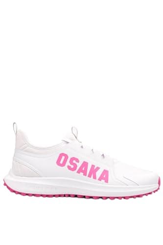 Osaka Women Field Hockey Turf Shoes Furo - Pink/White