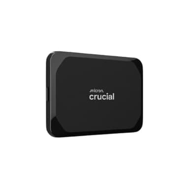 Crucial X9 2TB Portable SSD, Up to 1050MB/s, USB 3.2 USB-C, External Solid State Drive, Compatible with Windows, Mac, & Android, Reliable Storage for Games, Files, & Backups, Black - CT2000X9SSD902