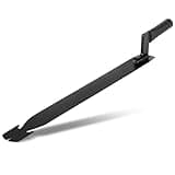Leriton 1 Pcs 23 Inch Shingle Slaters Ripper, Steel Roof Ripper Shingle Remover Black Slate Ripper Puller Rip Slate Slating Nail Remover for Slaters Roofers Roofing