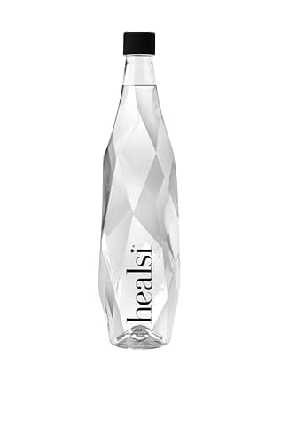 Healsi Natural Artesian Still Water, pH7, Rich in Silica, 6 x 33.8 fl oz – Crystal | Pure Artesian Water | Refreshing Taste | Balanced pH7 for Optimal Hydration