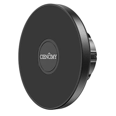 Ciencimy Car Mount Base Designed for MagSafe iPhone 16 15 14 13 12 Series, Only for Diameter 17mm/0.67 inch Universal Joint Ball of Phone Holder, with 2pcs Metal Plate Fit for All Phones