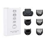 Shaver Beard Trimmer Head Compatible + 5pcs Comb Trimming Attachment Compatible with Braun Series 5, 6 and 7 Electric Razors, 5018s, 5020s, 6075cc, 7071cc, 7075cc, 7085cc, 7020s, 5050cs, 6020s, 6072cc