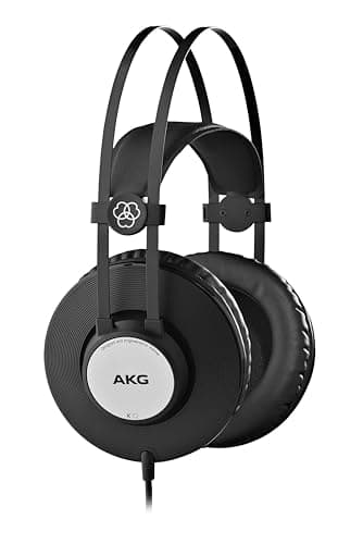 AKG Pro Audio K72 Over-Ear, Closed-Back, High-Sensitivity, High Output 40mm drivers, Studio Professional Headphone. Also Great for Portable Devices. Black.